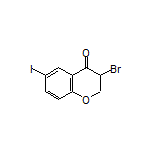 3-Bromo-6-iodochroman-4-one