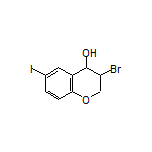 3-Bromo-6-iodochroman-4-ol