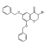 6,8-Bis(benzyloxy)-3-bromochroman-4-one