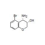 (3S,4S)-4-Amino-5-bromochroman-3-ol