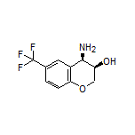(3R,4R)-4-Amino-6-(trifluoromethyl)chroman-3-ol