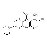 7-(Benzyloxy)-3-bromo-5,6-dimethoxychroman-4-ol