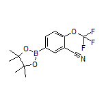 3-Cyano-4-(trifluoromethoxy)phenylboronic Acid Pinacol Ester
