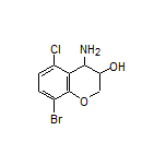 4-Amino-8-bromo-5-chlorochroman-3-ol