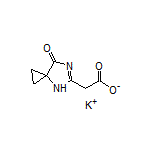 Potassium 2-(7-Oxo-4,6-diazaspiro[2.4]hept-5-en-5-yl)acetate