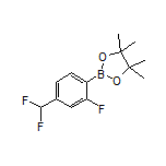 4-(Difluoromethyl)-2-fluorophenylboronic Acid Pinacol Ester