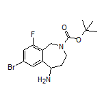 2-Boc-7-bromo-9-fluoro-2,3,4,5-tetrahydro-1H-benzo[c]azepin-5-amine
