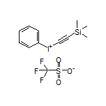 Phenyl[(trimethylsilyl)ethynyl]iodonium Trifluoromethanesulfonate