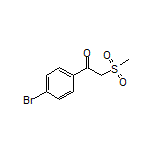 1-(4-Bromophenyl)-2-(methylsulfonyl)ethan-1-one