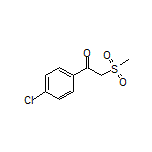1-(4-Chlorophenyl)-2-(methylsulfonyl)ethan-1-one