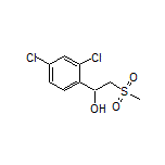 1-(2,4-Dichlorophenyl)-2-(methylsulfonyl)ethan-1-ol