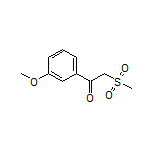 1-(3-Methoxyphenyl)-2-(methylsulfonyl)ethan-1-one