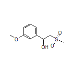 1-(3-Methoxyphenyl)-2-(methylsulfonyl)ethan-1-ol