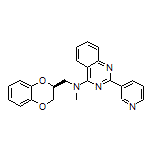 (S)-N-[(2,3-Dihydrobenzo[b][1,4]dioxin-2-yl)methyl]-N-methyl-2-(3-pyridyl)quinazolin-4-amine
