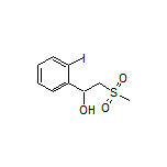 1-(2-Iodophenyl)-2-(methylsulfonyl)ethan-1-ol