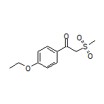 1-(4-Ethoxyphenyl)-2-(methylsulfonyl)ethan-1-one