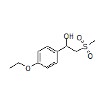 1-(4-Ethoxyphenyl)-2-(methylsulfonyl)ethan-1-ol