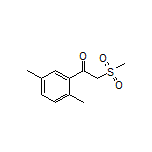 1-(2,5-Dimethylphenyl)-2-(methylsulfonyl)ethan-1-one