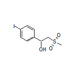 1-(4-Iodophenyl)-2-(methylsulfonyl)ethan-1-ol