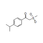1-(4-Isopropylphenyl)-2-(methylsulfonyl)ethan-1-one
