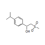 1-(4-Isopropylphenyl)-2-(methylsulfonyl)ethan-1-ol
