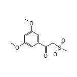 1-(3,5-Dimethoxyphenyl)-2-(methylsulfonyl)ethan-1-one