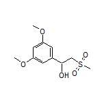 1-(3,5-Dimethoxyphenyl)-2-(methylsulfonyl)ethan-1-ol
