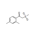 1-(2,4-Dimethylphenyl)-2-(methylsulfonyl)ethan-1-one