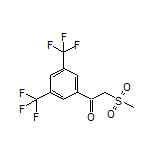 1-[3,5-Bis(trifluoromethyl)phenyl]-2-(methylsulfonyl)ethan-1-one