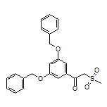 1-[3,5-Bis(benzyloxy)phenyl]-2-(methylsulfonyl)ethan-1-one