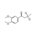 1-(3,4-Dimethoxyphenyl)-2-(methylsulfonyl)ethan-1-one