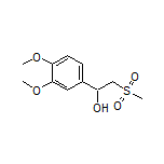 1-(3,4-Dimethoxyphenyl)-2-(methylsulfonyl)ethan-1-ol