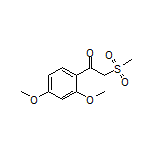 1-(2,4-Dimethoxyphenyl)-2-(methylsulfonyl)ethan-1-one