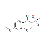1-(2,4-Dimethoxyphenyl)-2-(methylsulfonyl)ethan-1-ol
