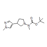N-Boc-N-methyl-3-(1-methyl-4-pyrazolyl)pyrrolidin-1-amine