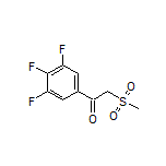 2-(Methylsulfonyl)-1-(3,4,5-trifluorophenyl)ethan-1-one