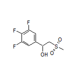 2-(Methylsulfonyl)-1-(3,4,5-trifluorophenyl)ethan-1-ol