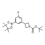 3-(1-Boc-azetidin-3-yl)-5-fluorophenylboronic Acid Pinacol Ester