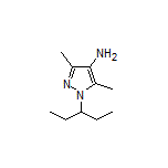 3,5-Dimethyl-1-(3-pentyl)-1H-pyrazol-4-amine