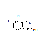 8-Chloro-7-fluoroisoquinolin-3-ol