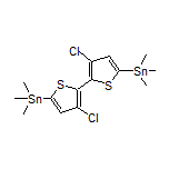 (3,3’-Dichloro-[2,2’-bithiophene]-5,5’-diyl)bis(trimethylstannane)