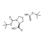 (2S,4R)-1-Boc-4-(Boc-amino)pyrrolidine-2-carboxylic Acid