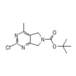 6-Boc-2-chloro-4-methyl-6,7-dihydro-5H-pyrrolo[3,4-d]pyrimidine