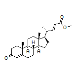 Methyl (R,E)-4-[(8S,9S,10R,13R,14S,17R)-10,13-Dimethyl-3-oxo-2,3,6,7,8,9,10,11,12,13,14,15,16,17-tetradecahydro-1H-cyclopenta[a]phenanthren-17-yl]pent-2-enoate