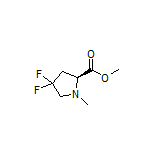 Methyl (S)-4,4-Difluoro-1-methylpyrrolidine-2-carboxylate