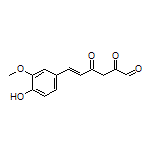 (E)-6-(4-Hydroxy-3-methoxyphenyl)-2,4-dioxohex-5-enal