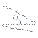 1-[2,3-Bis[(9Z,12Z)-octadeca-9,12-dien-1-yloxy]propyl]pyrrolidine