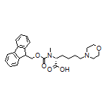 (R)-2-[Fmoc-(methyl)amino]-6-morpholinohexanoic Acid