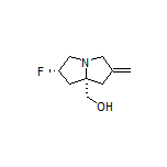 [(2S,7aS)-2-Fluoro-6-methylenehexahydro-1H-pyrrolizin-7a-yl]methanol