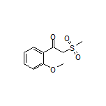 1-(2-Methoxyphenyl)-2-(methylsulfonyl)ethan-1-one